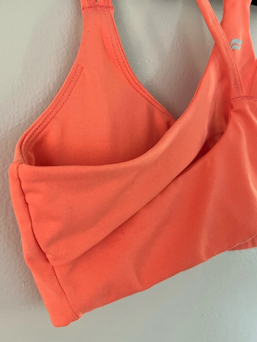 Fabletics Low Impact Strappy Sports Bra Athleisure for Gym, Running and Workouts